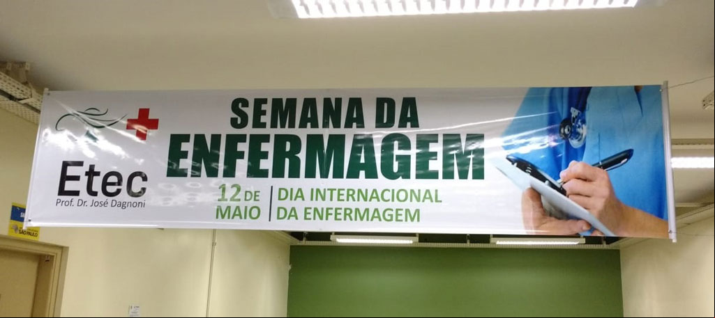 Educação - Semana de Enfermagem tem início na Etec Santa Bárbara