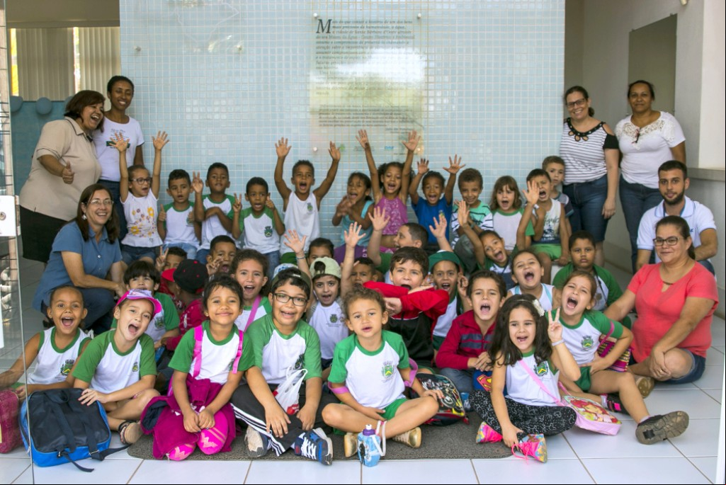 Educação - Projeto Gota d’água em Santa Bárbara leva alunos ao Museu da Água